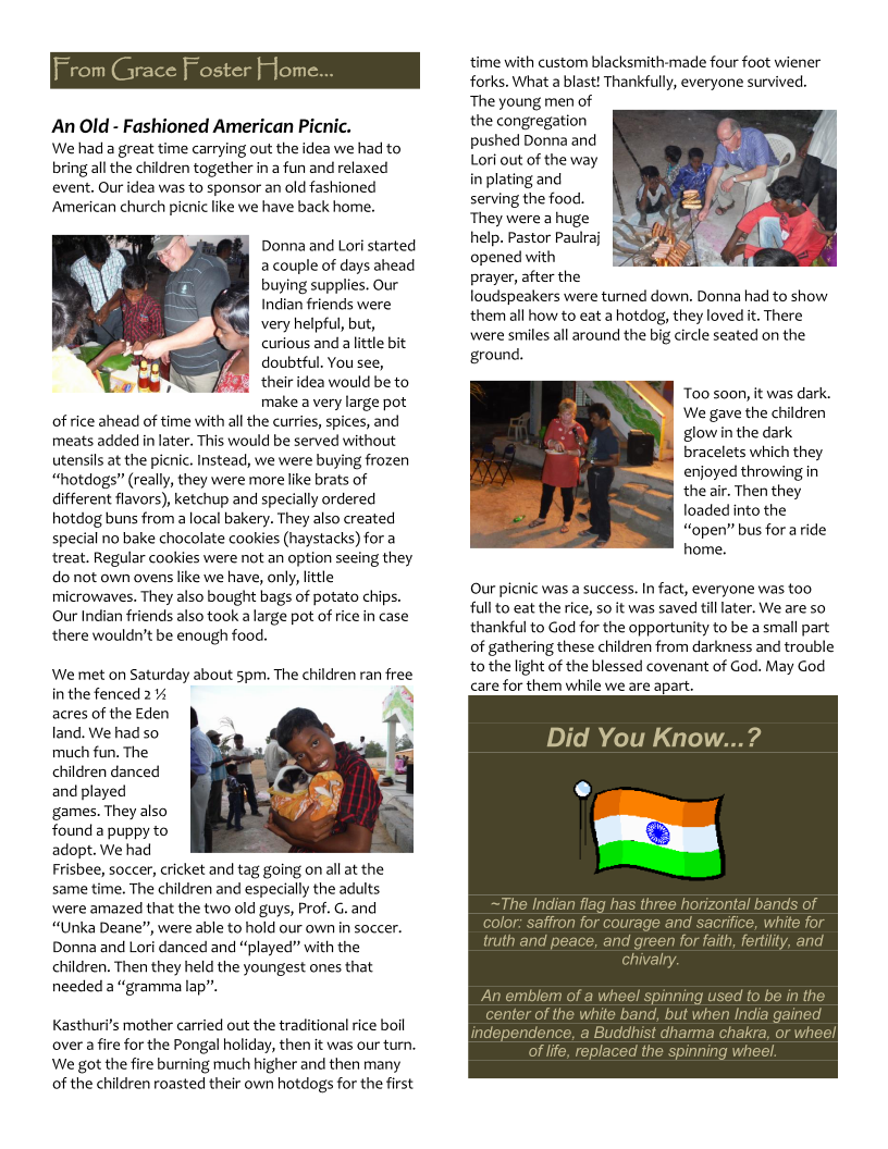 India Outreach Newsletter-Feb2014 Page 2